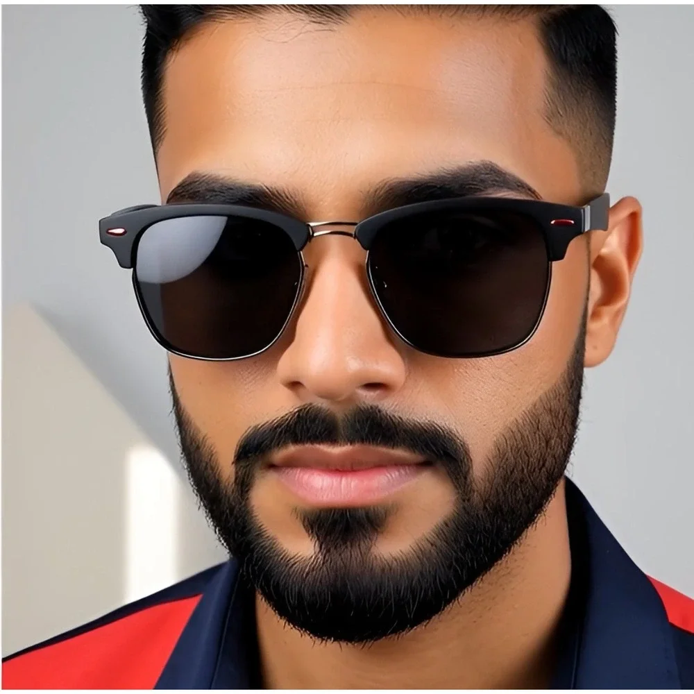 Men's Sunglasses Classic Retro Driving Fishing UV Protection Black Polarized New